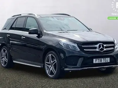 Used Mercedes GLE350 AMG 258 HP (189 kW) 2017 Black Estate