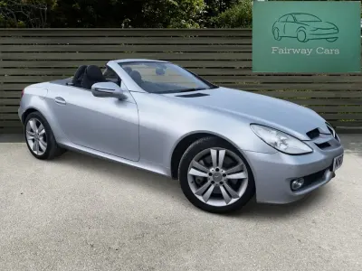 Used Mercedes SLK350 2008 Silver Cabriolet