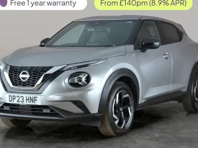 Used Nissan Juke N-Connecta 114 HP (83 kW) 2023 Silver SUV