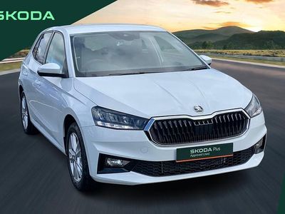 New Skoda Fabia SE L 113 HP (83 kW) 2025 White Hatchback
