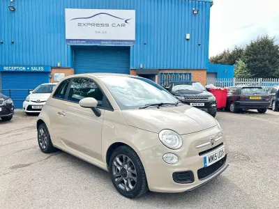 Used Fiat 500 S 69 HP (50 kW) 2015 Beige Hatchback