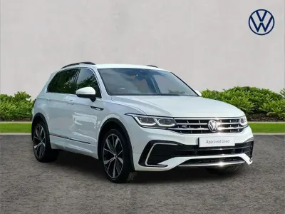 Used VW Tiguan R-line 150 HP (110 kW) 2023 White SUV
