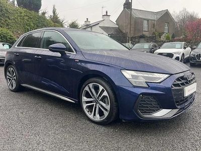 Used Audi A3 S-Line 148 HP (108 kW) 2025 Blue Hatchback