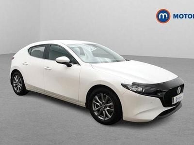 White Used 2023 Mazda 3 Center-Line Hatchback | £19,249 (Fair price)