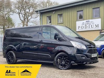 Used Ford Transit Custom Limited 125 HP (91 kW) 2015 Black Van