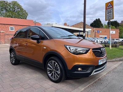 Second-hand Vauxhall Crossland X Elite 110 CP (80 kW) 2019 Portocaliu SUV