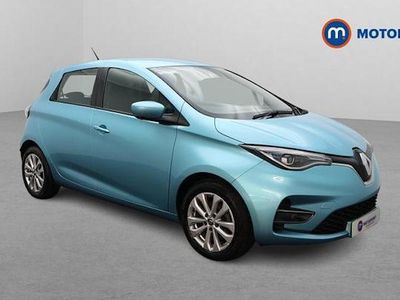 Usado Renault Zoe Iconic 80 kW (109 HP) 2021 Azul Citadino
