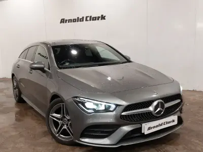 Used Mercedes CLA200 AMG line 163 HP (119 kW) 2020 Grey Estate