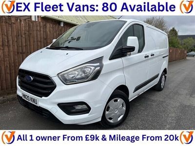 used Ford 300 Transit Custom 2.0TREND P/V ECOBLUE 129 BHP ** AIR CON EURO6 **