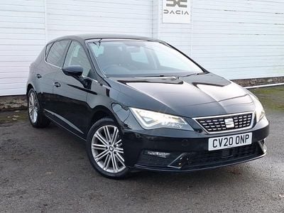 Used Seat Leon XCELLENCE 150 HP (110 kW) 2020 Black Hatchback