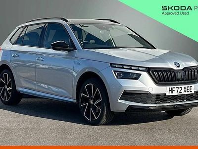 Usado Skoda Kamiq Monte Carlo 147 HP (108 kW) 2022 Prateado SUV