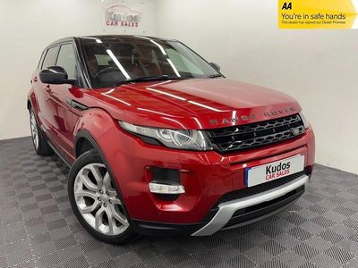 Used Land Rover Range Rover evoque Dynamic 240 HP (176 kW) 2014 Red SUV