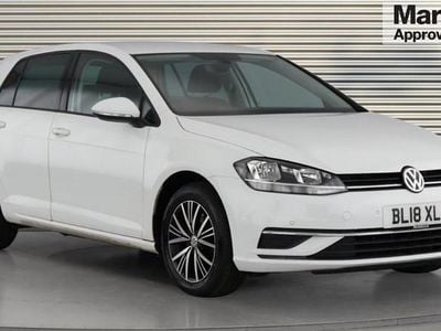Used VW Golf VII SE 125 HP (91 kW) 2018 White