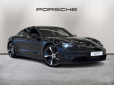 Black Used 2023 Porsche Taycan Sedan | £61,995 (Expensive)