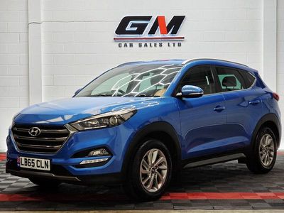 Blue Used 2016 Hyundai Tucson SUV | £7,595 (A bit pricey)
