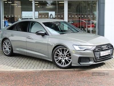 Grey Used 2021 Audi A6 Black Edition Sedan | £27,895 (Expensive)