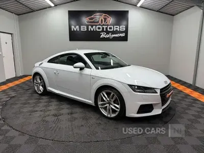 Used Audi TT S-Line 230 HP (169 kW) 2016 White Coupe