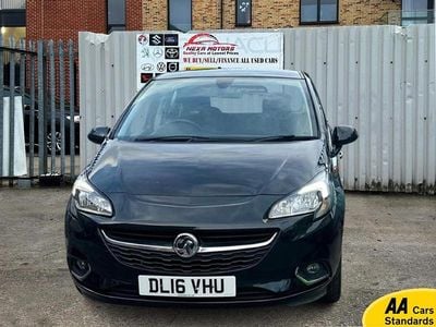Used Vauxhall Corsa SRi 90 HP (66 kW) 2016 Black Hatchback