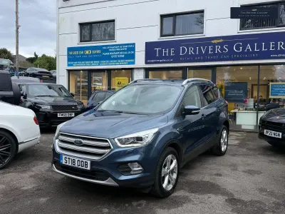 Used Ford Kuga Titanium X 150 HP (110 kW) 2018 Blue SUV