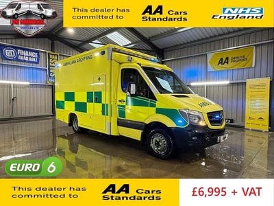 Yellow Used 2016 Mercedes Sprinter Van | £6,995 (Super price)