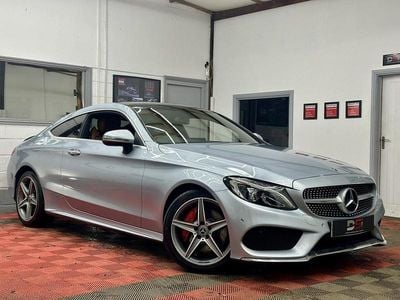 Silver Used 2017 Mercedes C250 AMG Line Premium Coupe | £16,490 (Fair price)