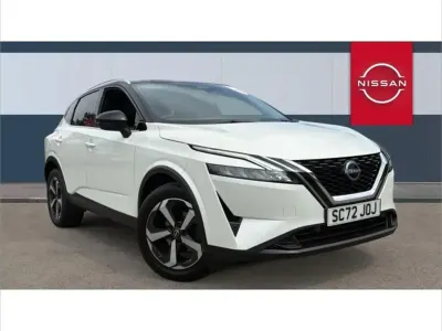 Used Nissan Qashqai N-Connecta 138 HP (101 kW) 2022 White SUV
