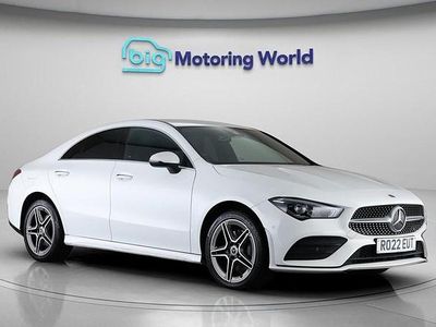 Used Mercedes CLA250e AMG line 218 HP (160 kW) 2022 White Sedan
