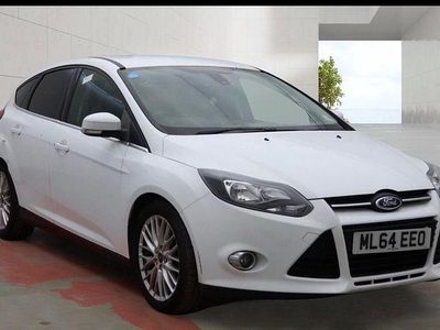 Used Ford Focus Zetec 125 HP (91 kW) 2014 White Hatchback