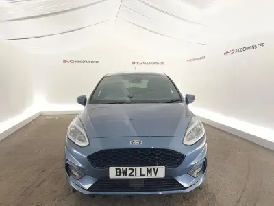 Używany Ford Fiesta ST-Line 2021 Niebieski Hatchback