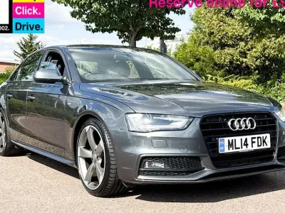 Used Audi A4 Black Edition 170 HP (125 kW) 2014 Grey Sedan