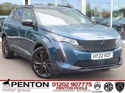 Used Peugeot 3008 Premium 130 HP (95 kW) 2022 Blue SUV