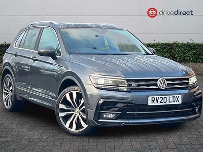 Grey Used 2020 VW Tiguan R-line SUV | £20,195 (Fair price)