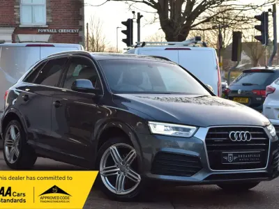 Used Audi Q3 S-line plus 184 HP (135 kW) 2015 Grey SUV