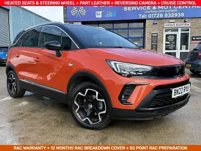 Begagnad Vauxhall Crossland Ultimate 2022 Orange SUV