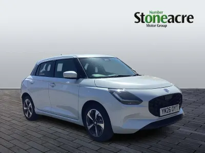 New Suzuki Swift 82 HP (60 kW) 2026 White Hatchback