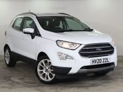 Used Ford Ecosport Titanium 125 HP (91 kW) 2020 White SUV