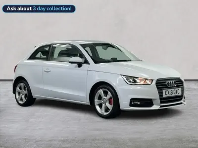 Used Audi A1 Sport 125 HP (91 kW) 2018 White Hatchback