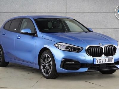 Used BMW 118 Sport Line 148 HP (108 kW) 2020 Blue Hatchback