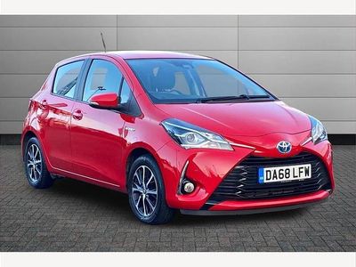 Red Used 2018 Toyota Yaris Hybrid Hatchback | £10,995 (Fair price)