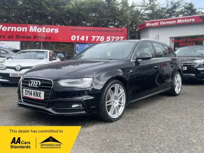 Used Audi A4 S-Line 2014 Black Estate