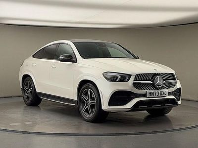 Used Mercedes GLE400 AMG line 330 HP (242 kW) 2022 Diamond white Coupe