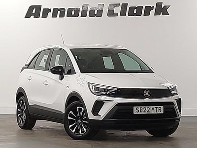 Used Vauxhall Crossland Design Edition 2022 White SUV