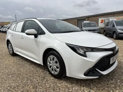 Used Toyota Corolla 2023 White Van