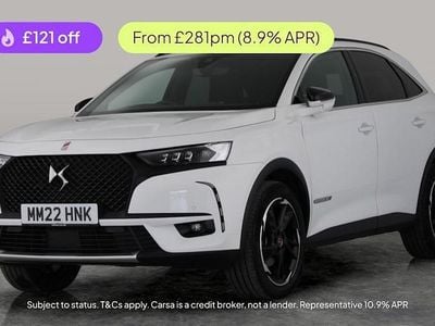 White Used 2022 DS Automobiles DS7 Crossback Performance Line Plus SUV | £17,951 (Fair price)