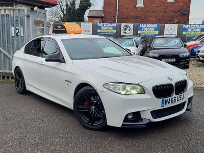 White Used 2016 BMW 520 M Sport Sedan | £5,995 (Fair price)