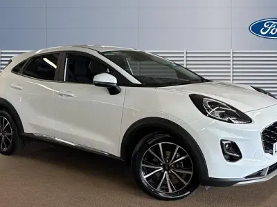Used Ford Puma Titanium 125 HP (91 kW) 2023 White SUV