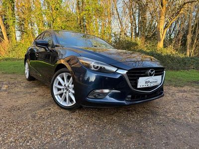 Blue Used 2017 Mazda 3 Inclusive Hatchback | £6,795 (Fair price)