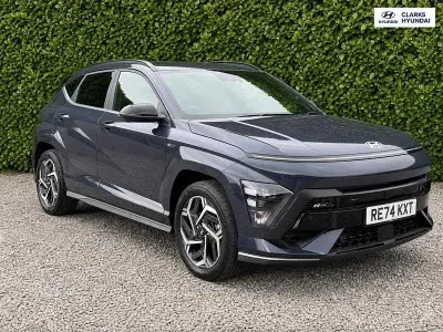 Used Hyundai Kona N Line 129 HP (94 kW) 2024 Blue SUV