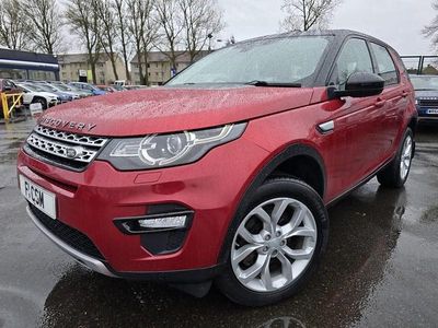 Red Used 2015 Land Rover Discovery Sport HSE SUV | £13,990 (Expensive)