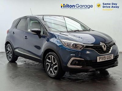 Used Renault Captur Iconic 115 HP (84 kW) 2019 Blue and black SUV